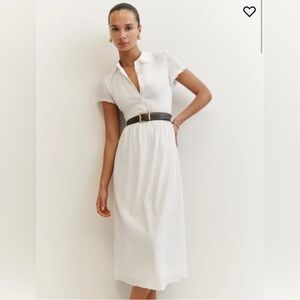 Reformation Ula Dress Ivory Size 4